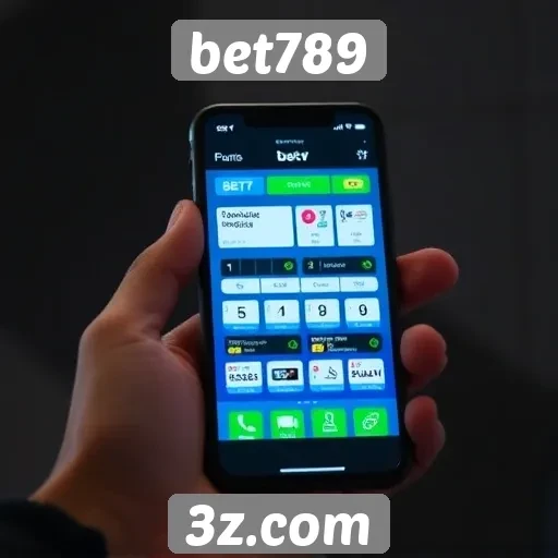 Experiência mobile otimizada no site Bet789